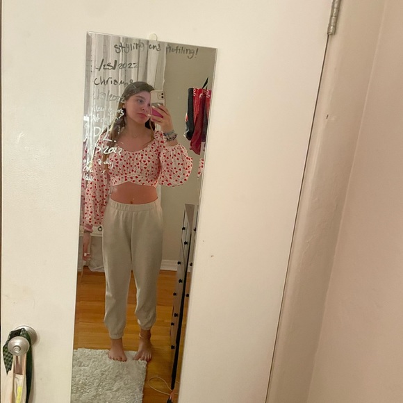 SHEIN heart crop top - Picture 1 of 2